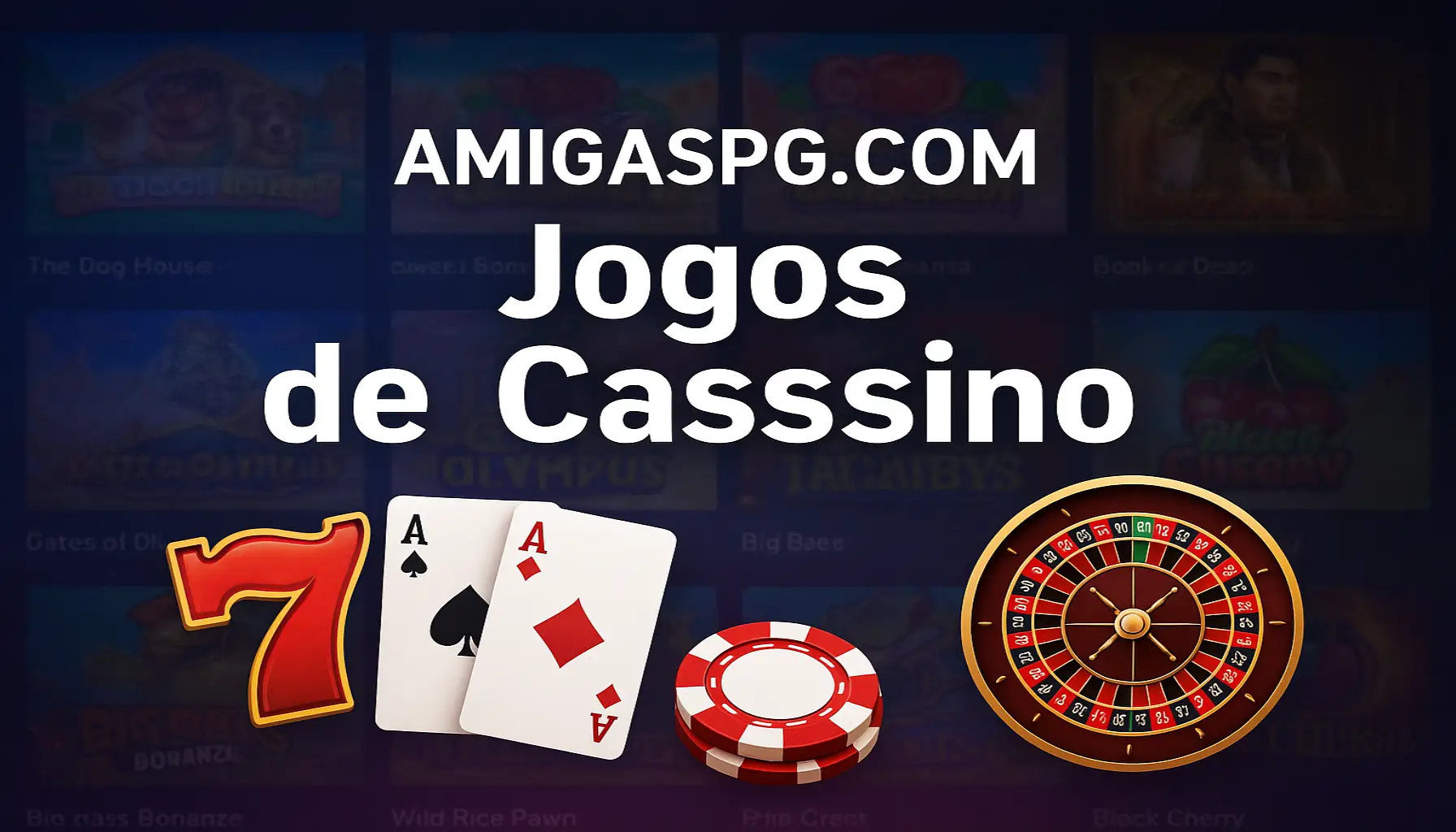 Jogos de cassino online inovadores e emocionantes na AMIGASPG.COM