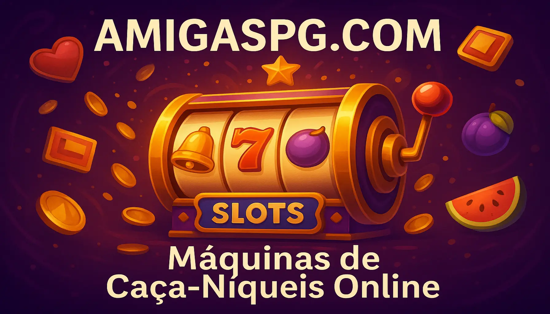 Explore o mundo das slot machines no AMIGASPG.COM Casino